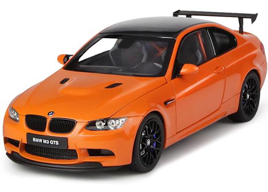 Kyosho BMW M3 GTS Diecast Car Model 1:18 Scale Orange