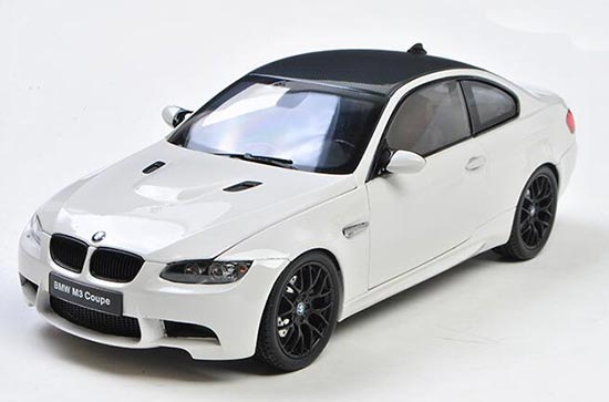 Kyosho BMW M3 Coupe Diecast Car Model 1:18 Black / White / Red