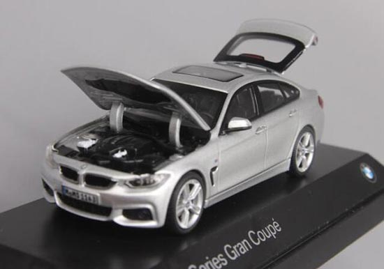 BMW 4 Series Gran Coupe Black new car gift official dealer model scale 1:43 