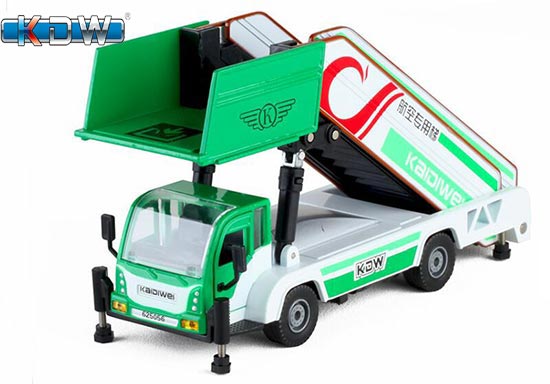 KDW Boarding Vehicle Diecast Toy 1:43 Scale Blue / Green