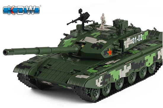 KDW T99A Main Battle Tank Diecast Model 1:35 Scale Army Green