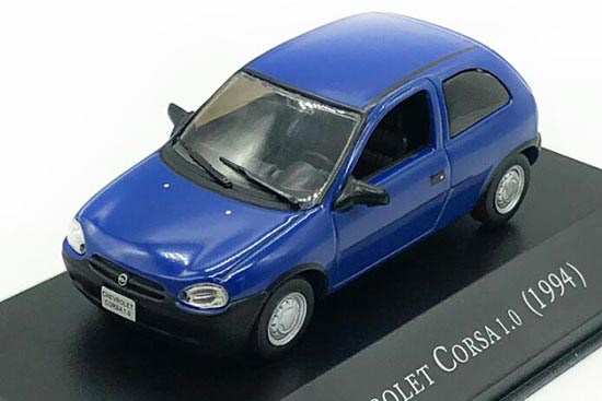 IXO 1994 Chevrolet Corsa Diecast Car Model 1:43 Scale Blue