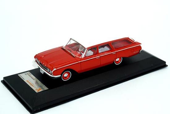Premium X 1960 Ford Ranch Wagon Diecast Model 1:43 Scale Red