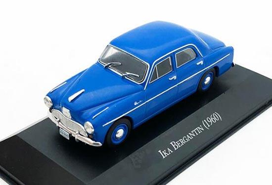 IXO 1960 Ika Bergantin Diecast Car Model 1:43 Scale Blue
