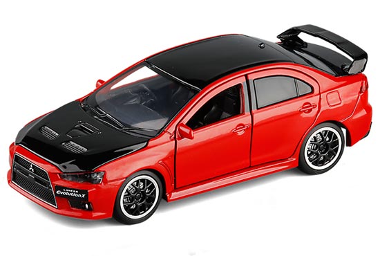 JKM Mitsubishi Lancer Evolution X Car Diecast Toy 1:32 Scale