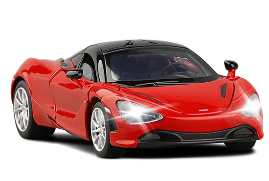 JKM McLaren 720S Diecast Toy 1:32 Scale White / Red / Blue