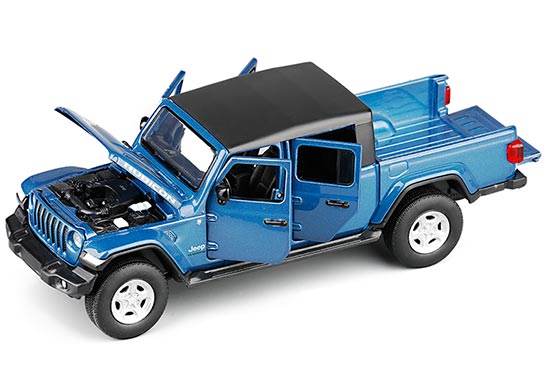 JKM Jeep Wrangler Rubicon Pickup Truck Diecast Toy 1:32 Scale