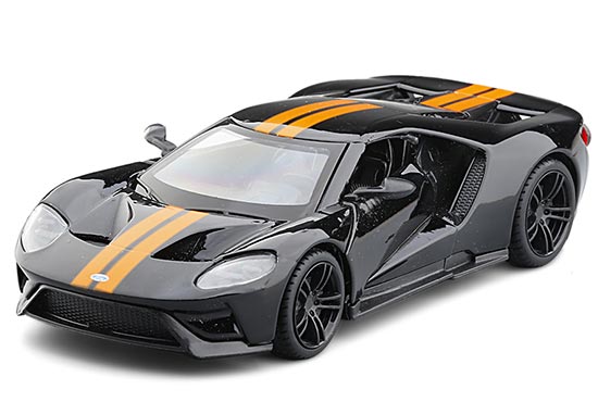Caipo 2017 Ford GT Diecast Car Toy 1:32 Scale Black