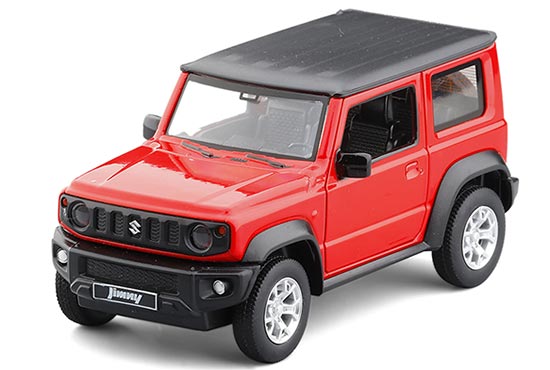 Caipo 2018 Suzuki Jimny SUV Diecast Toy 1:26 Scale Red / Green