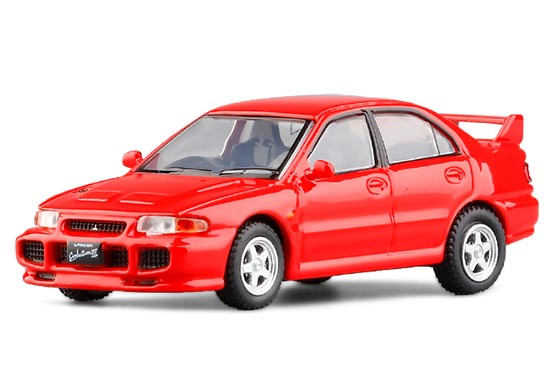 JKM Mitsubishi Lancer Evolution III Diecast Car Toy 1:64 Scale