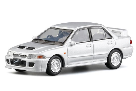 JKM Mitsubishi Lancer Evolution II Diecast Car Toy 1:64 Scale