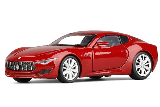 JKM Maserati Alfieri Diecast Car Toy 1:32 Red / Silver / White