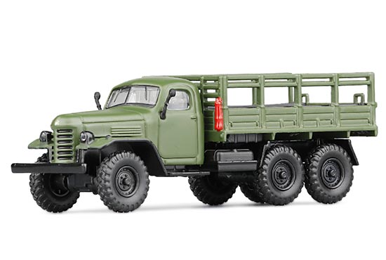 JKM Jiefang CA30 Army Truck Diecast Toy 1:64 Scale Army Green