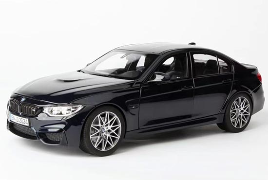 NOREV 2017 BMW M3 Competition Diecast Car Model 1:18 Black
