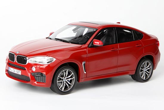 NOREV 2015 BMW X6 M SUV Diecast Model 1:18 Scale Red