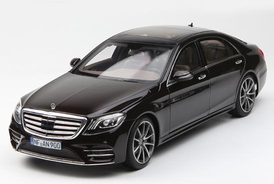 NOREV Mercedes-Benz S-Class AMG-Line Diecast Model 1:18 Black