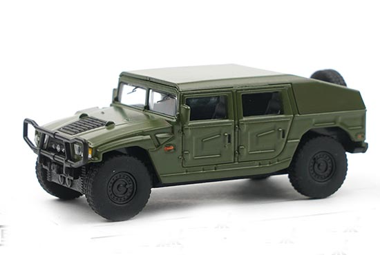 XCARTOYS Dongfeng Mengshi Diecast Model 1:64 Army-Green