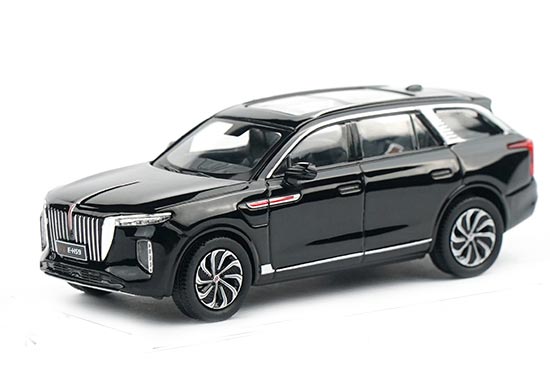 XCARTOYS Hongqi E-HS9 SUV Diecast Car Model 1:64 Scale Black