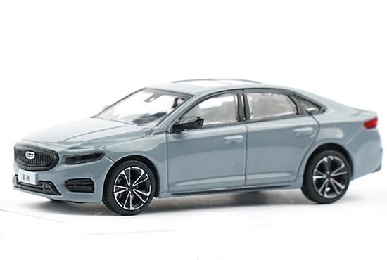 XCARTOYS 2021 Geely Preface Diecast Car Model 1:64 Scale Gray
