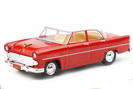 XCARTOYS Dongfeng CA71 Sedan Diecast Model 1:64 Scale Red